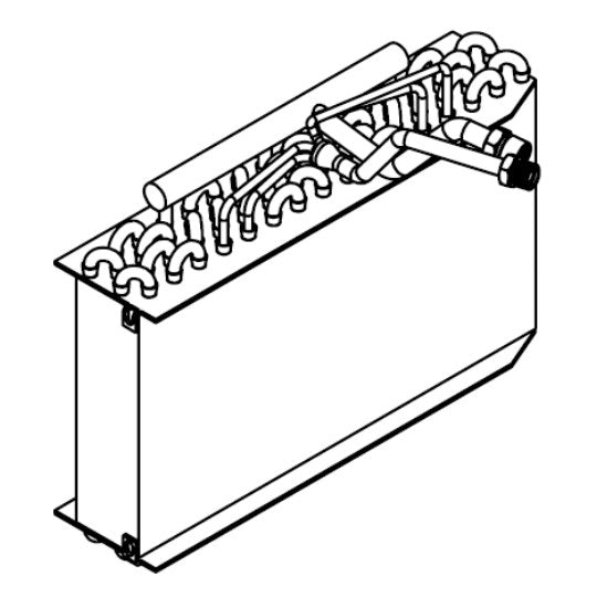 Copper Evaporator for Caterpillar – OE 1894680 – photo